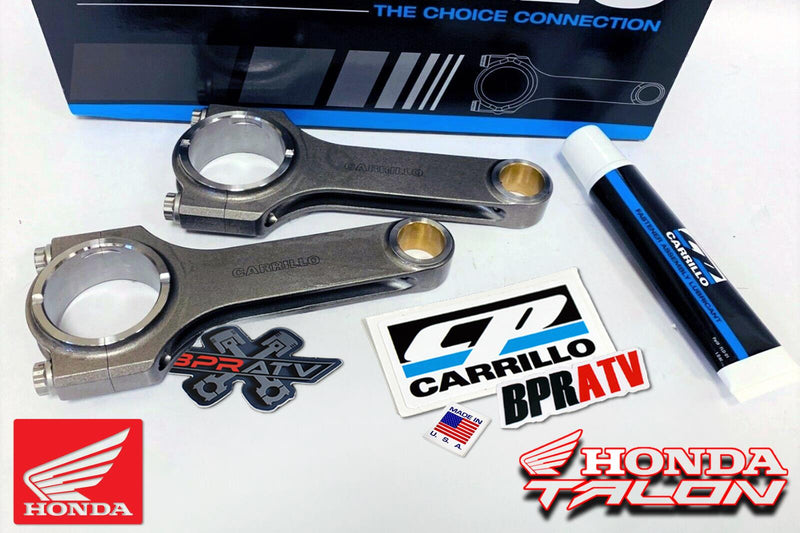 2019-2020 Honda Talon 1000 Turbo CP Carrillo Connecting Rod Set (2) MADE IN USA