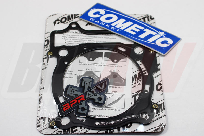 Cometic 98mm 99mm Top End Gasket Kit MLS + Kibblewhite Viton Seals WR450F '07-15