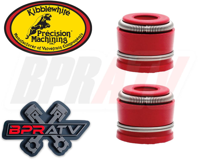 KX250 03-25 RED Viton Valve Seals Set Kibblewhite OEM Replacement 92049-1349 USA