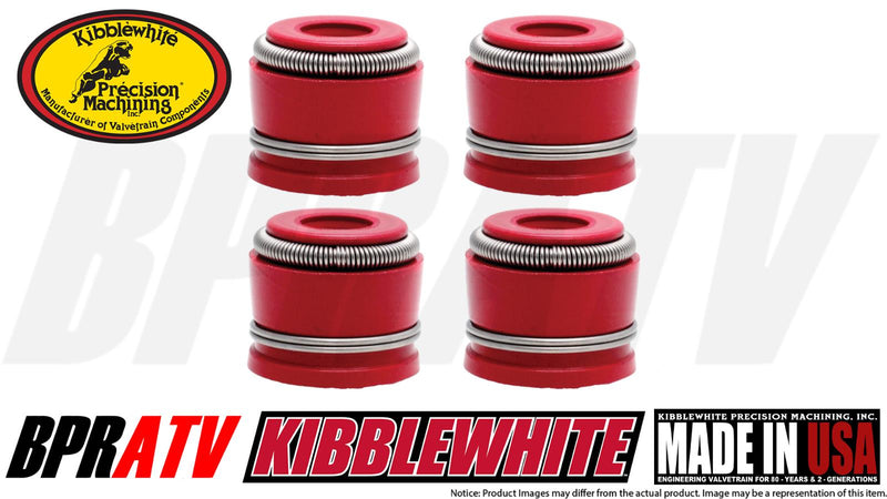 KX250 03-25 RED Viton Valve Seals Set Kibblewhite OEM Replacement 92049-1349 USA