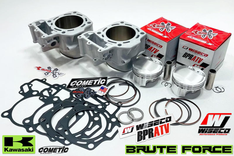 05-11 Brute Force Teryx 750 85mm Cylinders Wiseco Piston Top End Rebuild Cometic