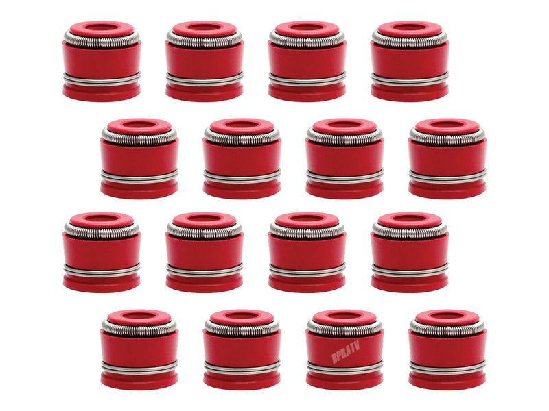 99-17 Suzuki GSX-1300R Hayabusa Kibblewhite RED Viton Valve Guide Stem Seals 16