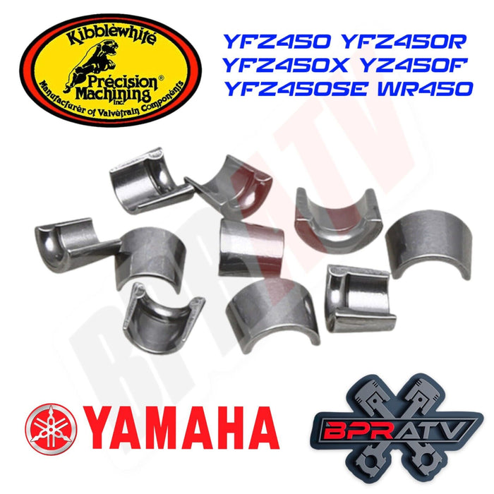 04-09 Yamaha YFZ450 YFZ 450 CARB Kibblewhite OEM Replacement Valve Keepers Kit