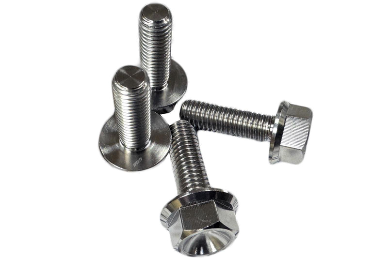 Yamaha Banshee 350 Foot Pegs TITANIUM HEX Bolts Lighter Stronger Racing Upgrade