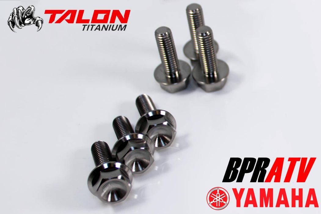 Yamaha Banshee 350 Foot Pegs TITANIUM HEX Bolts Lighter Stronger Racing Upgrade