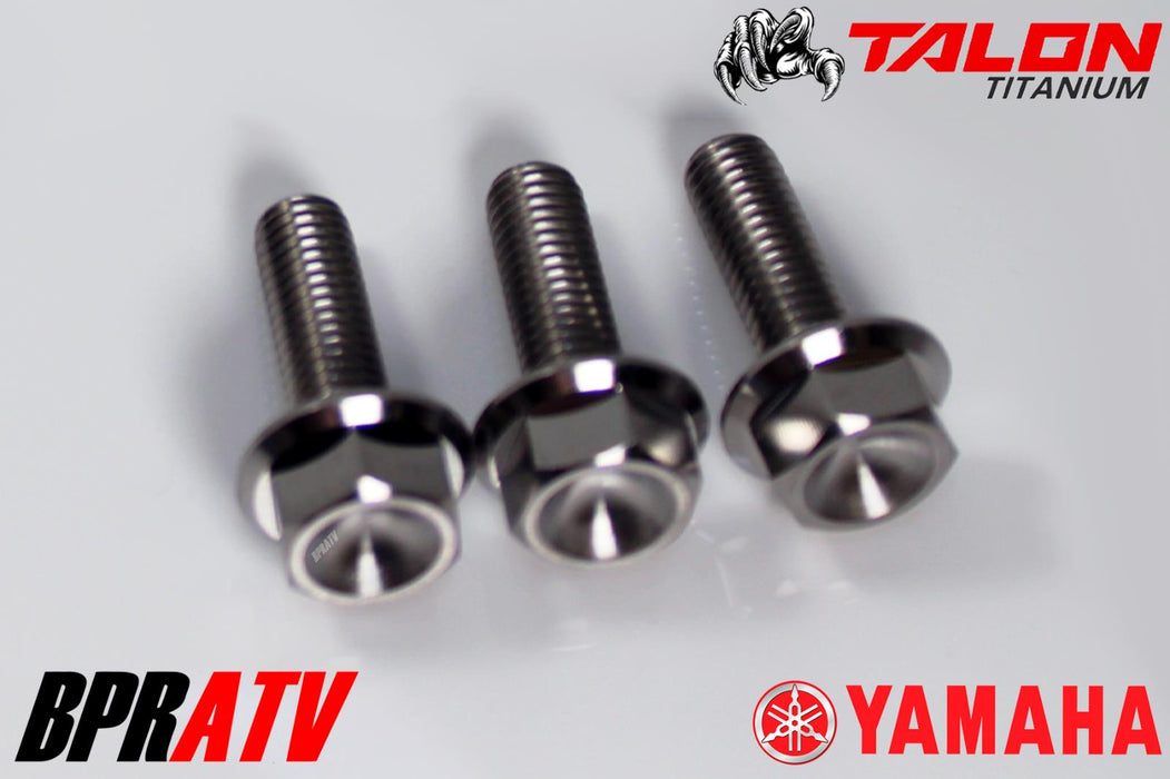 Yamaha Banshee 350 Foot Pegs TITANIUM HEX Bolts Lighter Stronger Racing Upgrade