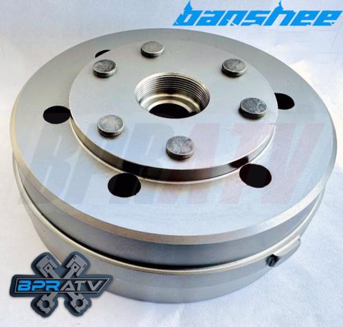 95-06 Banshee Lighter Flywheel Stator Timing Plate Titanium Nut Machined Lighten