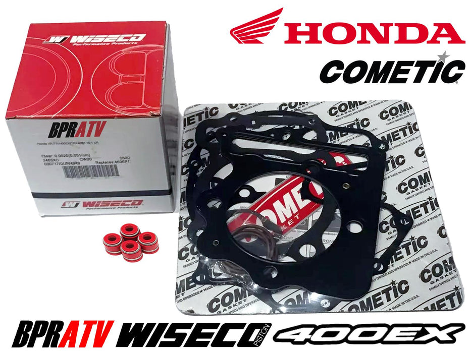 Honda 400EX XR 400X Wiseco 88mm BIG BORE 11:1 Piston COMETIC Top End Gasket Kit