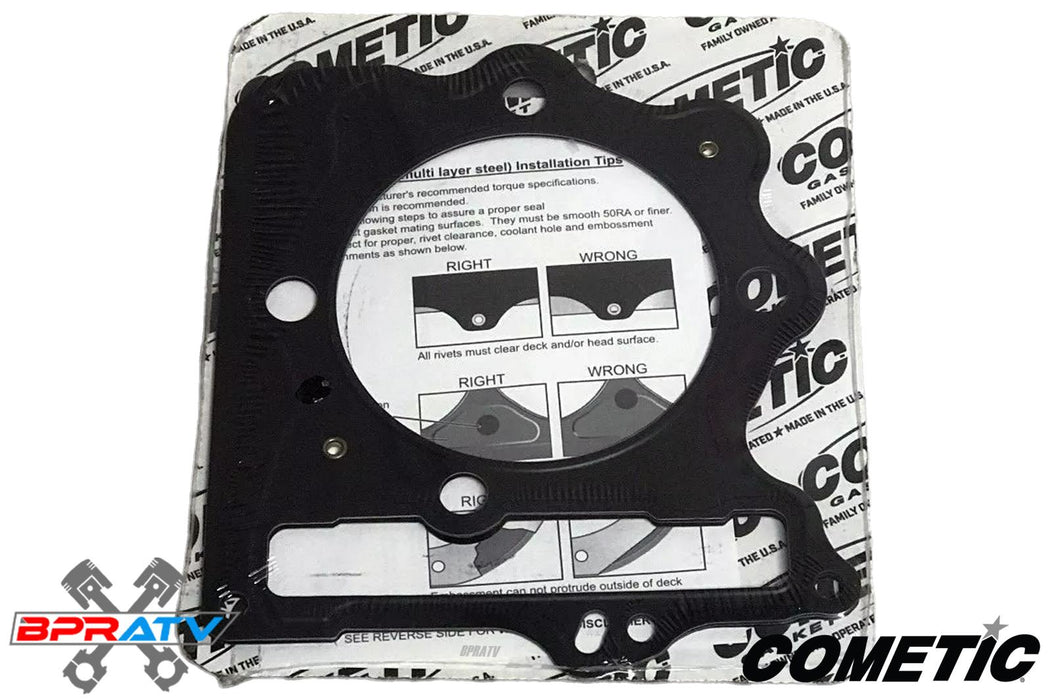 Honda 400EX 86 87 88 89 mm Big Bore 416 426 440 Cometic Top End Gasket Kit C7826