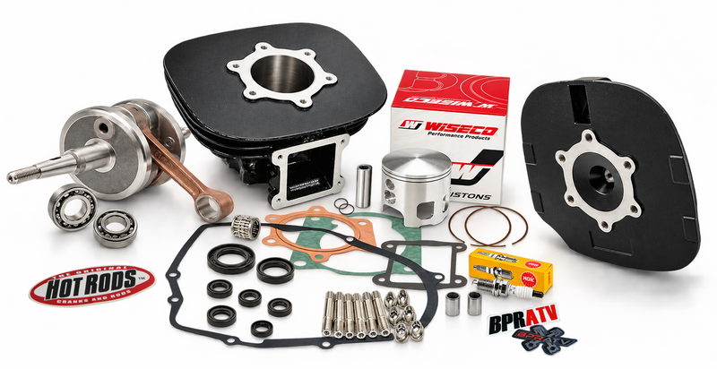 Yamaha Blaster YFS200 66mm Stock Bore Complete Top Bottom End Engine Rebuild Kit