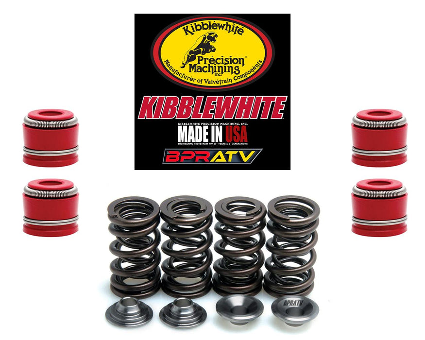 Honda TRX450R Kibblewhite Black Diamond Valves Titanium Spring Kit & Seals 04-05