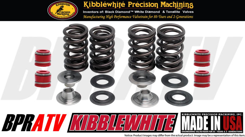 04 05 Honda TRX450R TRX 450R Kibblewhite Intake & Exhaust Valves Springs & Seals