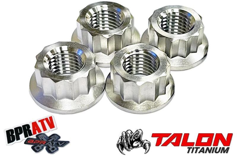 Predator 500 Outlaw 500 Cylinder Head Studs TITANIUM Heavy Duty Stud Nut Kit Set