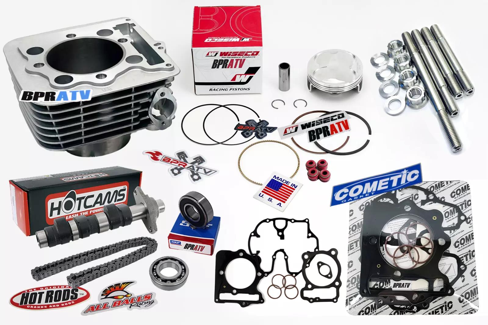 TRX 400EX 400X Stock Bore Cylinder 85 mil Piston Top End Rebuild