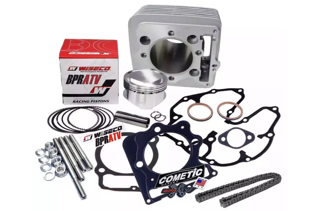 TRX 400EX 400X Stock Bore Cylinder 85 mil Piston Top End Rebuild Stage 1 Hotcams