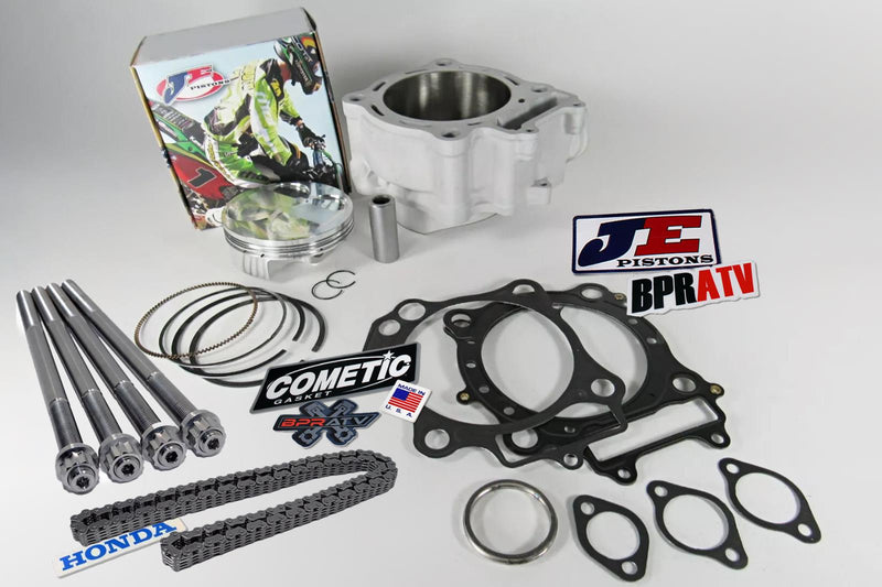 06+ TRX450R TRX 450R 450ER Big Bore 100mm Cylinder Complete Top End RebuildKit