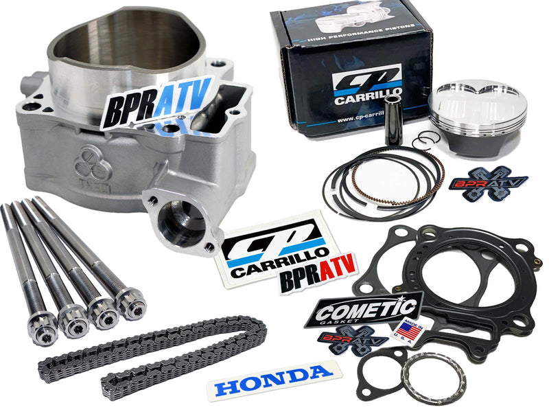 06+ TRX450R TRX 450R 450ER Big Bore 100mm Cylinder Complete Top End RebuildKit