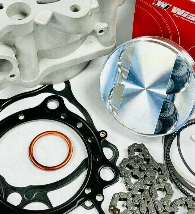 Rhino Grizzly 660 Big Bore 102 Cylinder 686 Complete Raptor Top End Rebuild Kit