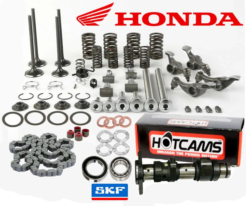 TRX 400EX 400X XR400R Stage 1 Hot Cams Valves Springs Complete Head Rebuild Kit