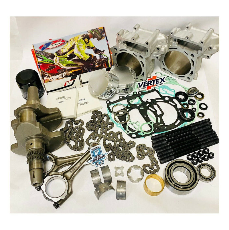 05-11 Brute Force 750 KVF Teryx Crank Complete Motor Engine Rebuild Assembly Kit