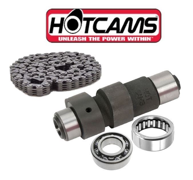 87-06 Warrior Raptor 350 Hot Cams Camshaft Stage 1 One Cam Bearings Timing Chain