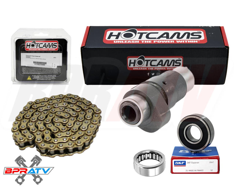 87-06 Warrior Raptor 350 Hot Cams Camshaft Stage 1 One Cam Bearings Timing Chain