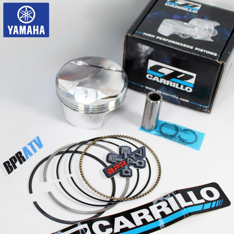 Raptor 700 14:1 Hi Comp Piston CP Carrillo 102mm OEM Bore Race Gas Head Gaskets
