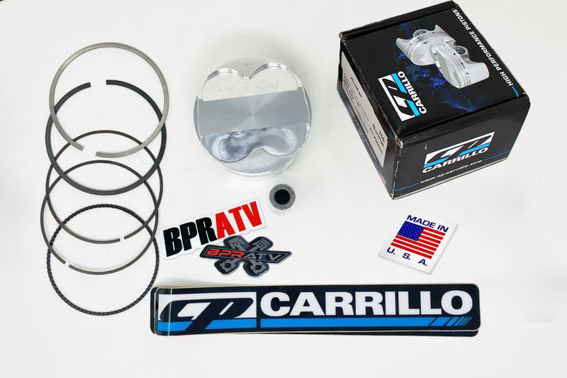 Raptor 700 14:1 Hi Comp Piston CP Carrillo 102mm OEM Bore Race Gas Head Gaskets