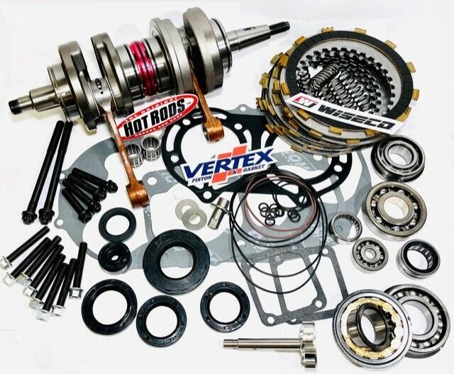 Banshee +4 mil Stroker Crank Bottom End Parts Rebuilt Motor Engine Rebuild Kit