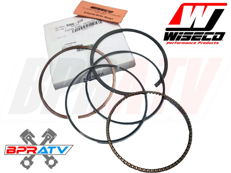 RZR XP XP-4 1000 Wiseco Piston Rings 93mm Stock JE Ring Seals Top End Gasket Kit