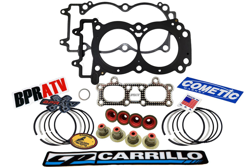 RZR XP XP-4 1000 98mm CP Piston Rings +5mm Big Bore Ring Set Gaskets Valve Seals