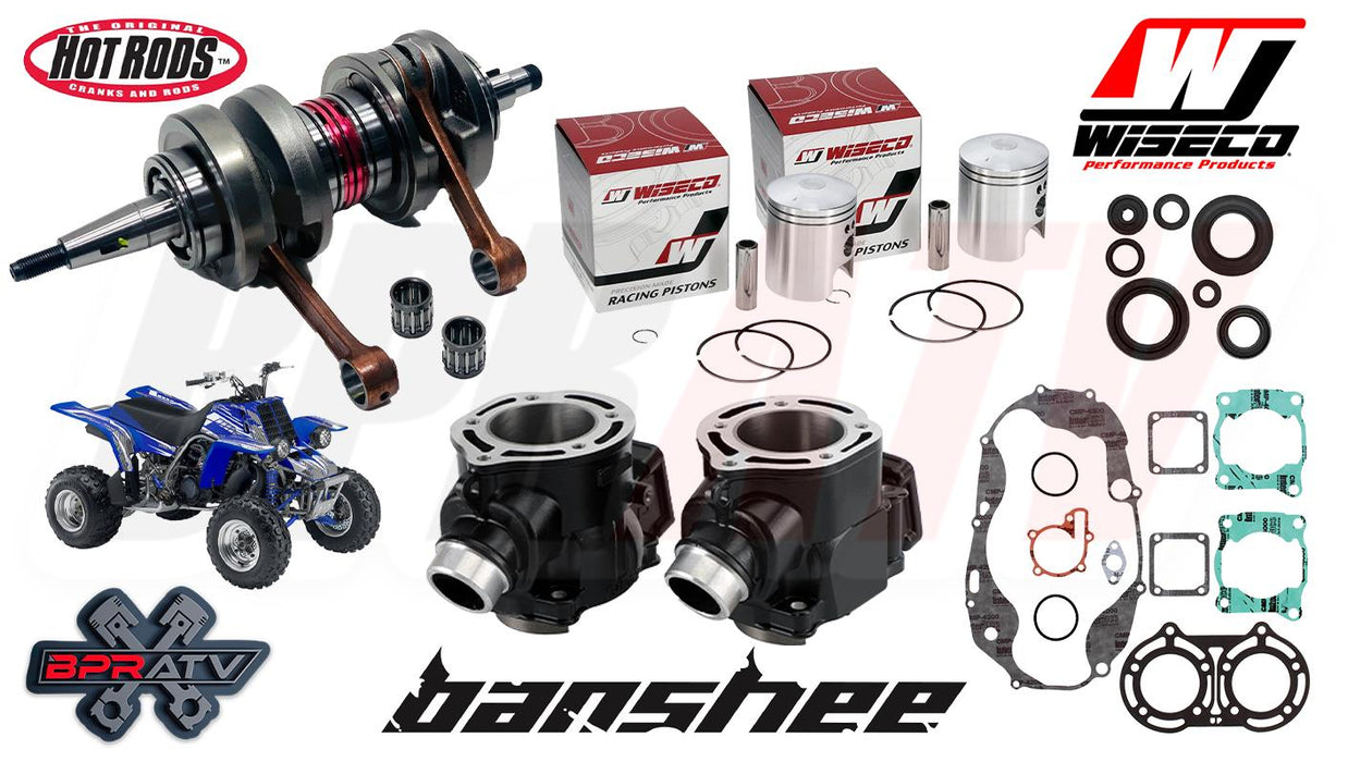 Banshee Cheater Kit +4 mil Fully Ported Stroker Cylinders Crank Complete Rebuild