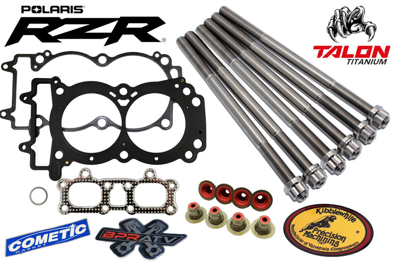 Ranger 900 1000 XP TITANIUM Head Studs Cometic Gaskets Strongest Stud Gasket Kit