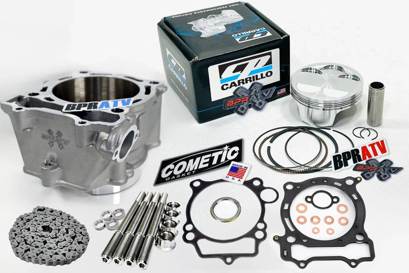 BPRATV Ultimate YFZ450 YFZ 450 98mm Big Bore Stage 3 Top End Engine Rebuild Kit