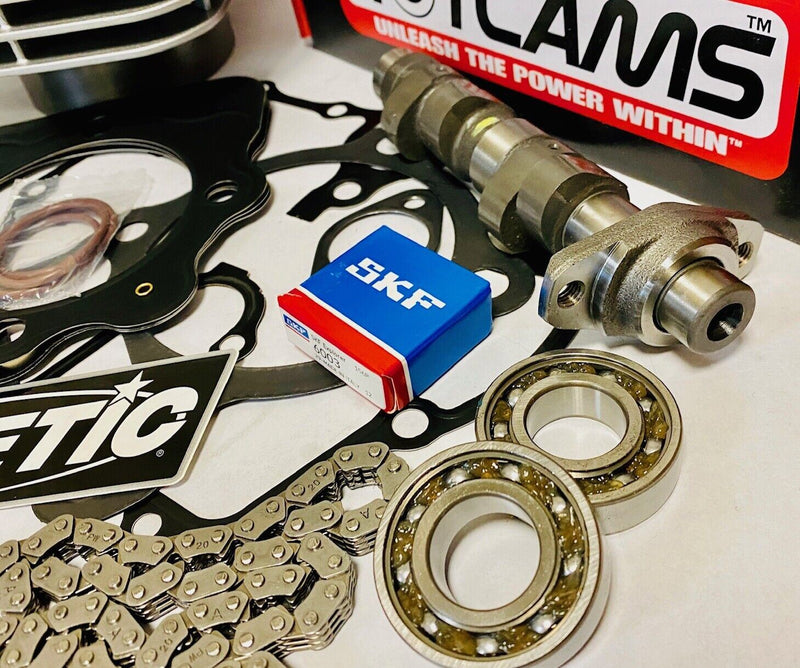 1999-2004 Honda TRX 400EX 440 Big Bore Complete Rebuild Kit Stage 3 Hot Cams Cam