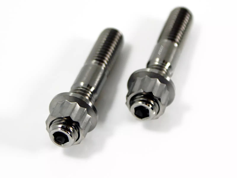 '08-14 Raptor 700 Ti Exhaust Studs Heavy Duty Titanium Head Pipe Stud Bolt Kit