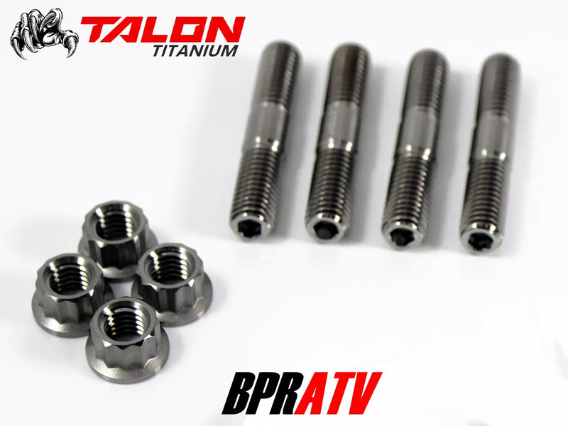 08–14 Yamaha Raptor 700 R Titanium Exhaust Stud Bolt Kit Replaces 95612-08625-00
