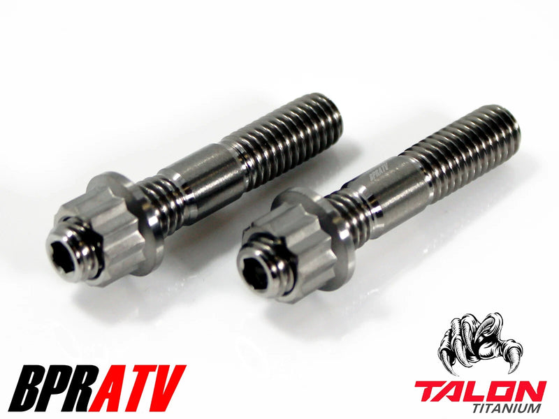 '08-14 Raptor 700 Ti Exhaust Studs Heavy Duty Titanium Head Pipe Stud Bolt Kit