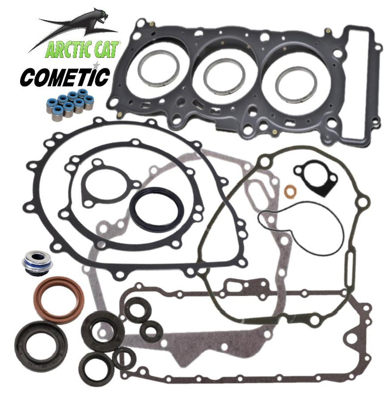 YXZ1000R SS EPS Complete Gasket Seal Kit Head Top Bottom End Gaskets Seals Set