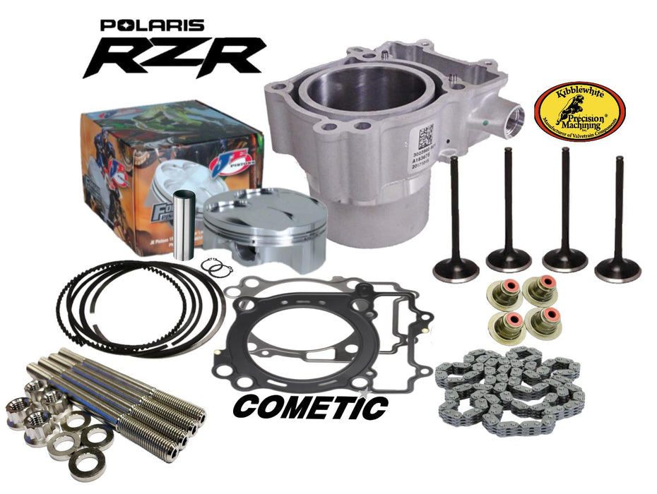 Polaris Sportsman RZR 570 Cylinder 12.5 JE Piston Kibblewhite Valves Top End Kit