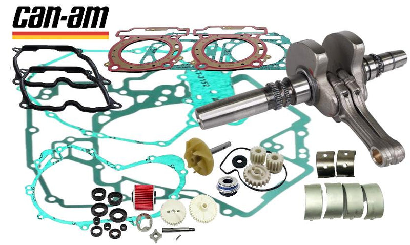 Defender HD8 Traxter Bottom End Rebuild Kit Crank Water + Oil Pump Assembly Kit