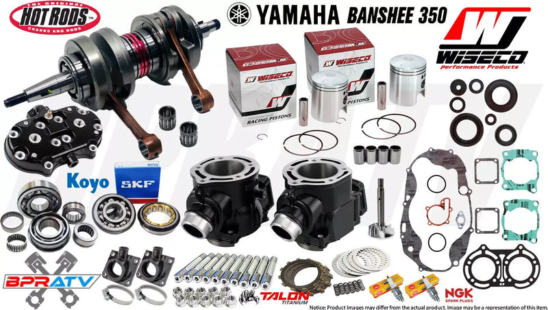 Banshee Rebuild Kit Cylinder Head Complete Top Bottom End Assembly Repair Parts!