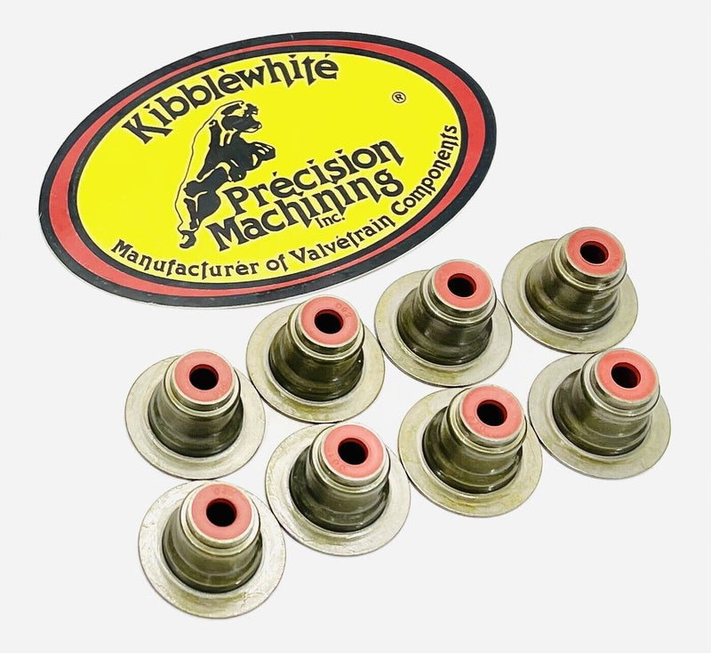 Polaris XP 900 1000 Kibblewhite RED Viton Valve Guide Stem Seals Complete Set 8