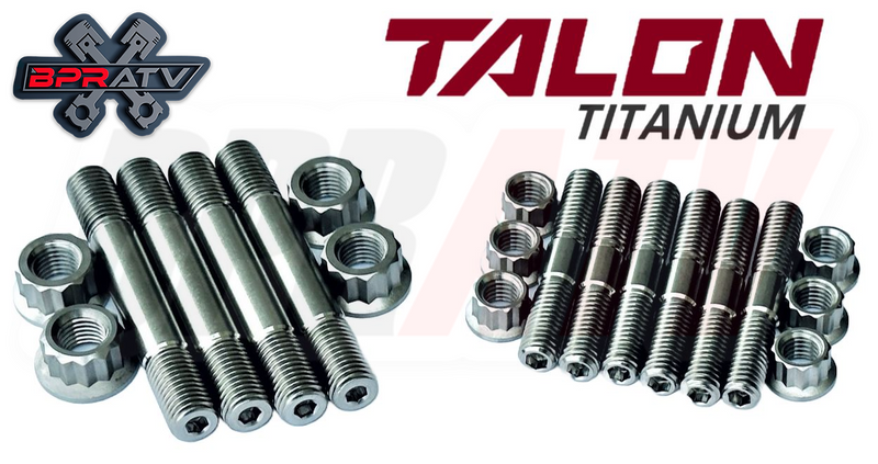 83-06 YZ125 YZ-125 TITANIUM Cylinder Head Studs Crankcase Cases Ti Stud Kit Bolt