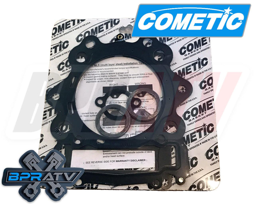 Raptor 700 105.5mm Hi Comp Big Bore Kit 14:1 Wiseco Race Gas 734 Top End Rebuild