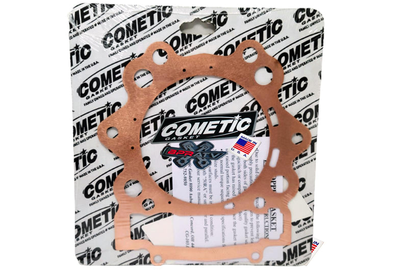 Raptor Rhino Grizzly 700 105.5mm 106mm Copper Head Gasket Big Bore RED Silicone