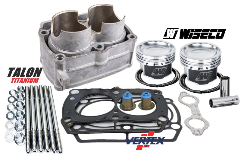 RZR RZR-S 800 82mmn Big Bore Kit +2 Cylinder 810cc Top End Rebuild Assembly Kit