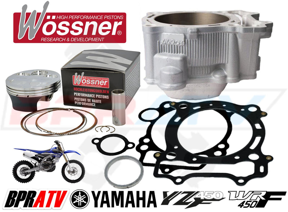 16-18 Yamaha YZ450FX Top End Rebuild Kit 97mm Bore Cylinder Wiseco Piston Gasket