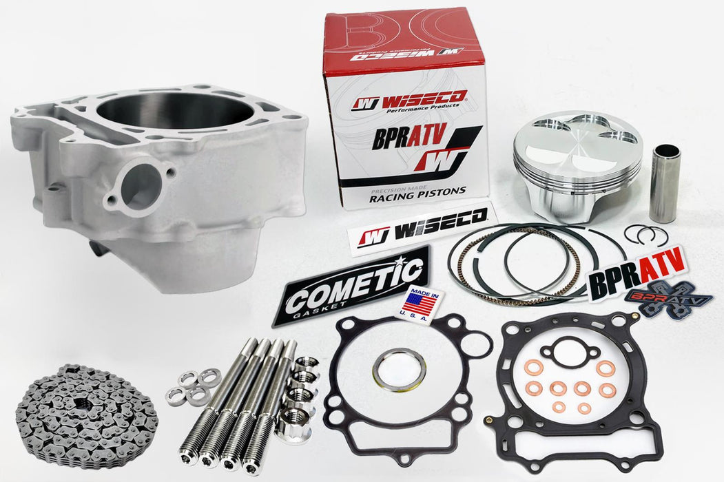Yamaha YZ450F Top End Rebuild Kit Stock Bore Cylinder Wiseco Piston Gasket 10-17