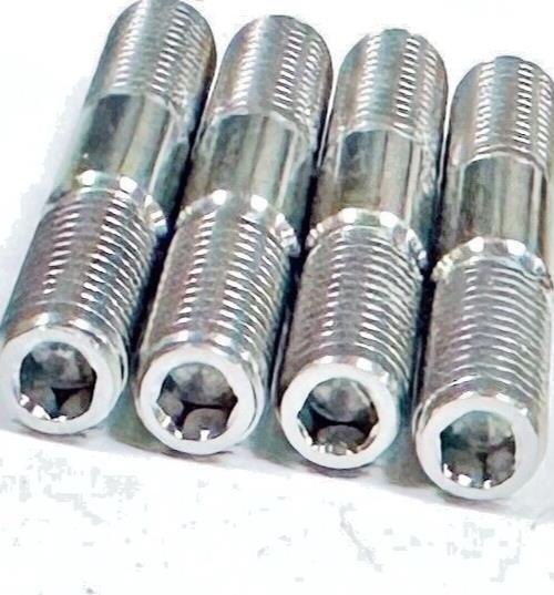 Wildcat XX Ti Exhaust Studs TITANIUM Head Pipe Stud 12 Point Nut Kit 3021-862